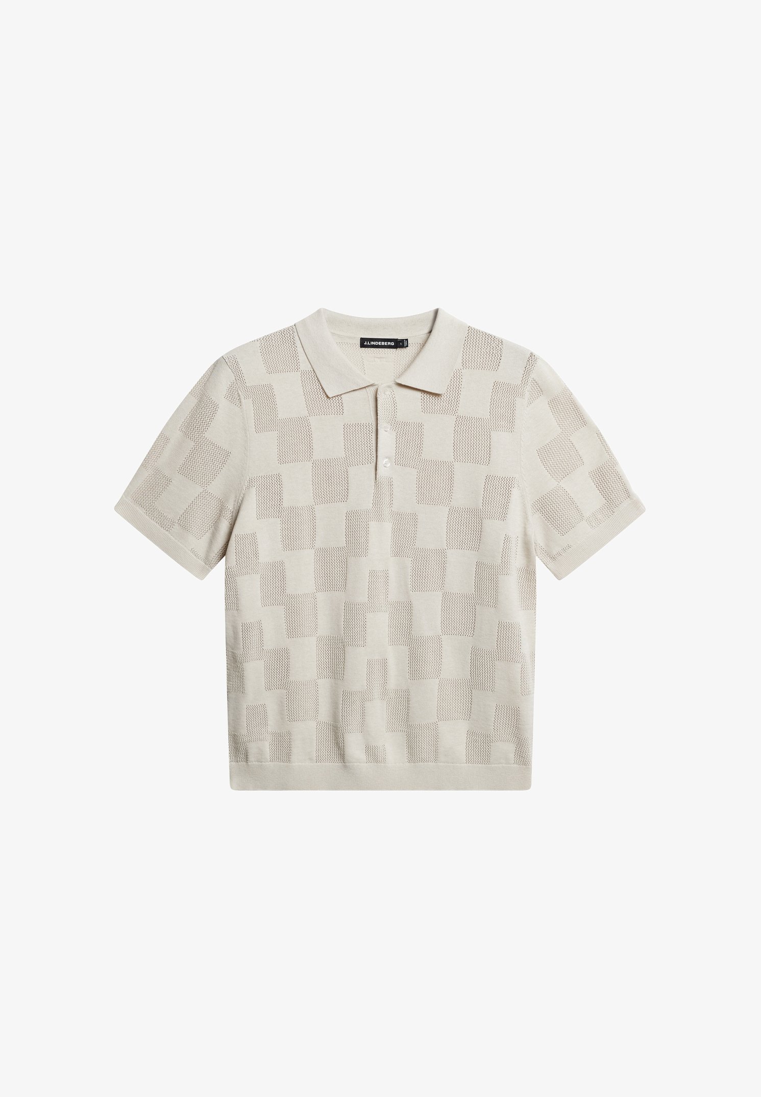 J.LINDEBERG REYMOND STACKED BRIDGE - Polo - Moonbeam
