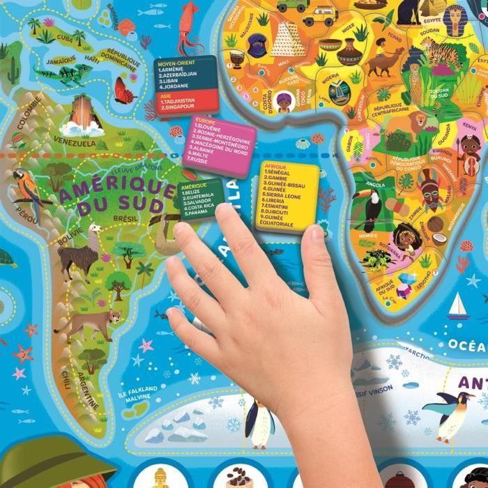 CLEMENTONI - Rompecabezas del Mundo Magnético