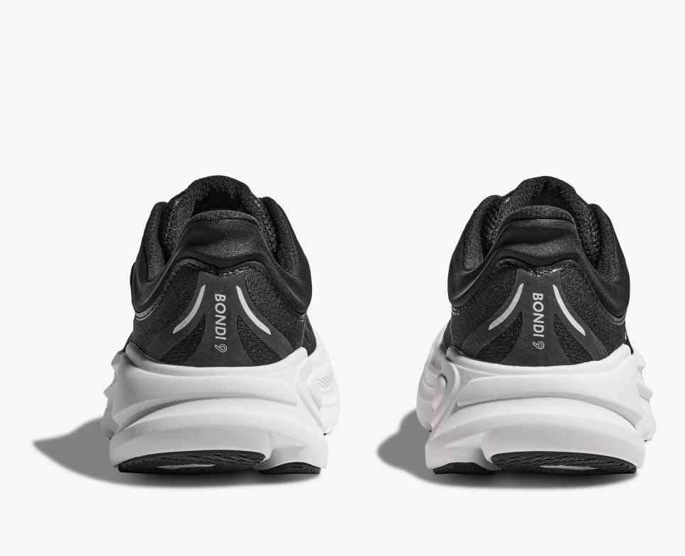 HOKA Bondi 9 Schwarz/Weiß