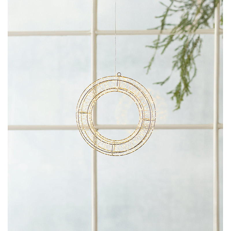 Home Dazzle dekorativ ring ø 30 cm m/LED