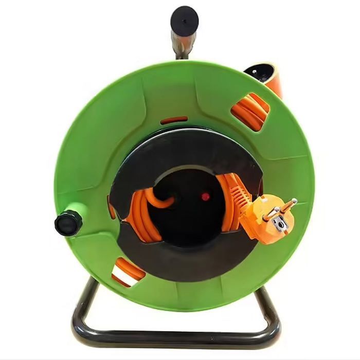 Carrete de cable eléctrico para jardín de 50 m H05VV-F