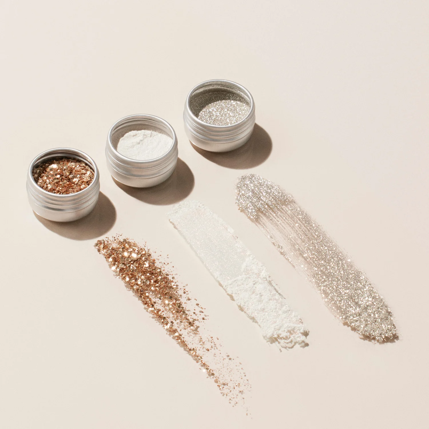 Accessoires Trio Paillettes Rose Gold, Glazed, Mirror