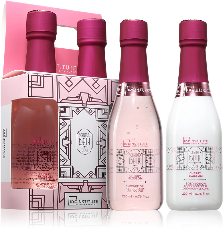 Подарунковий набір для ванни з ароматом троянди IDC Institute для жінок