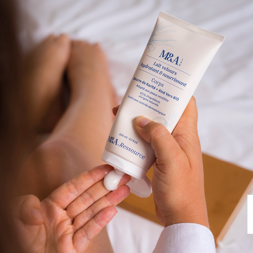 M&A Lab Le Lait velours hydratant et nourissant