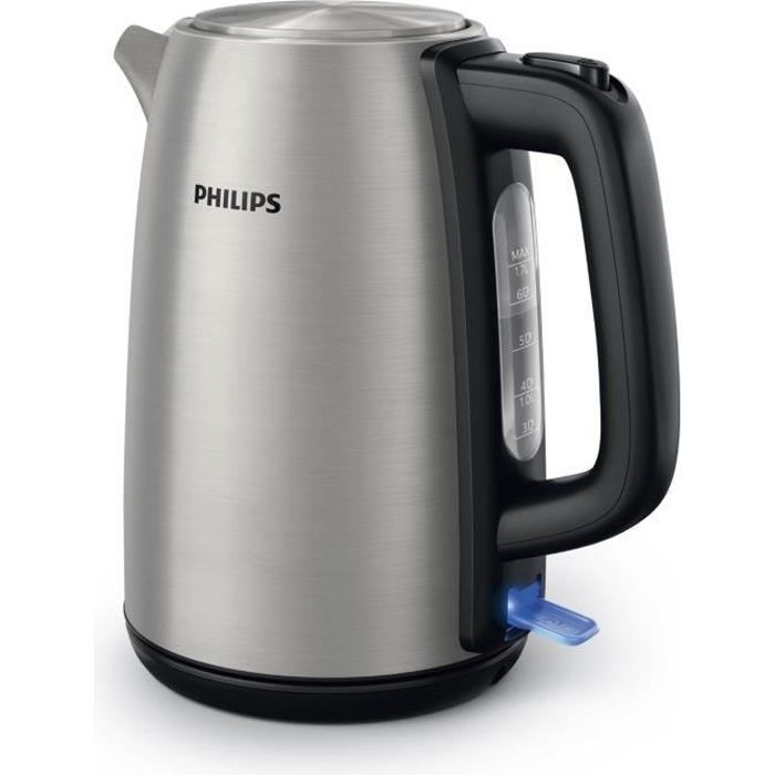 Hervidor PHILIPS Viva HD9351/90 - 2200W - 1,7L - Acero inoxidable - Ebullición rápida