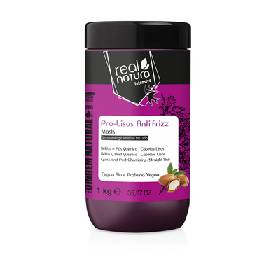 Real Natura matu maska Pro-Smooth Anti-Frizz 1 kg 1 kg