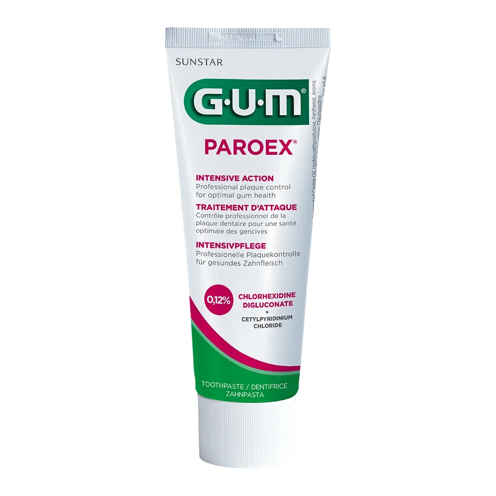 GUM Goma Paroex 0,12 Chx Gel creme dental contra gengivite