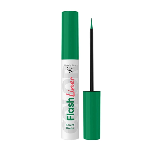 Golden Rose Flash Liner eyeliner w płynie 102 Forest Green 3,5 ml