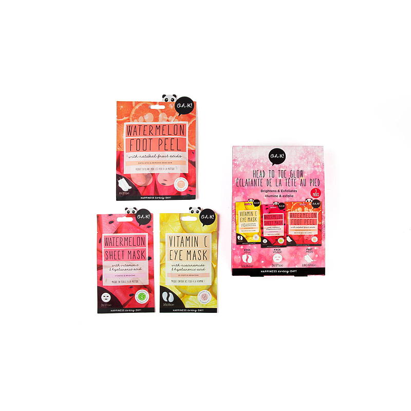 Presentset med 3 masker från Head to Go Glow K!