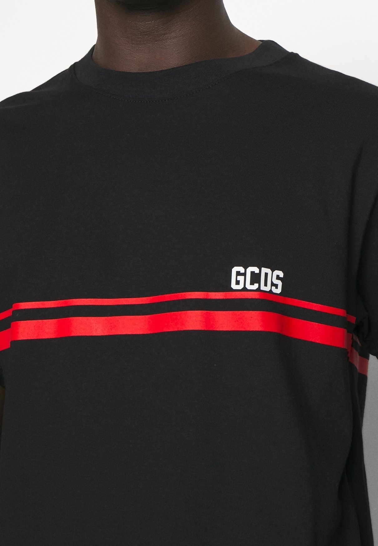 GCDS Print T-shirt - zwart
