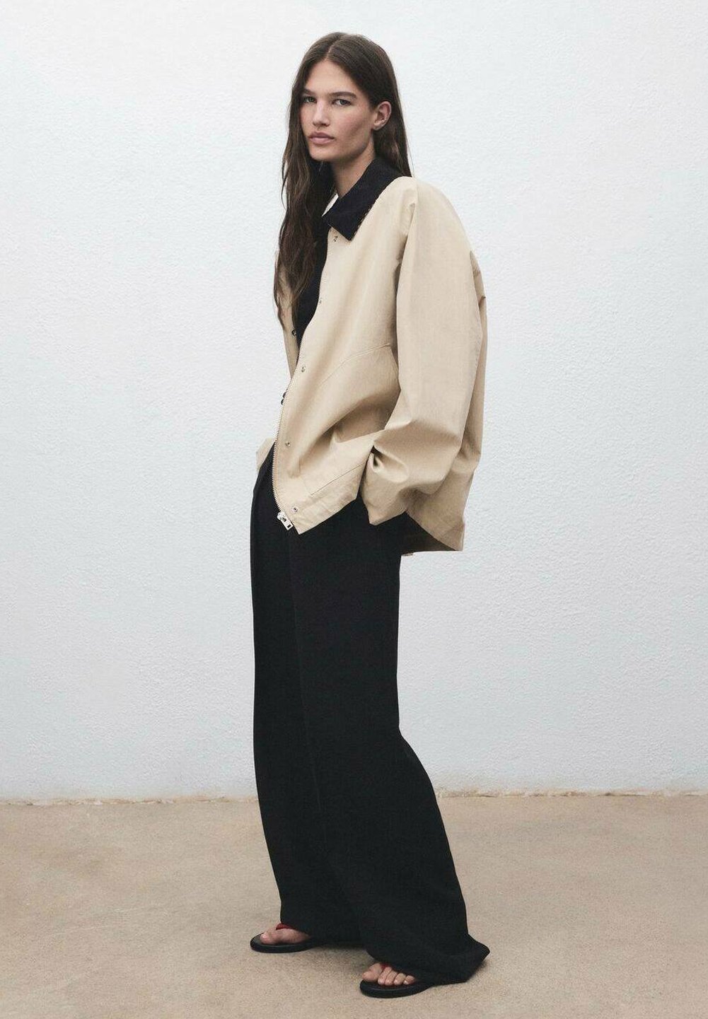 Mango Shortcoat - sabbia