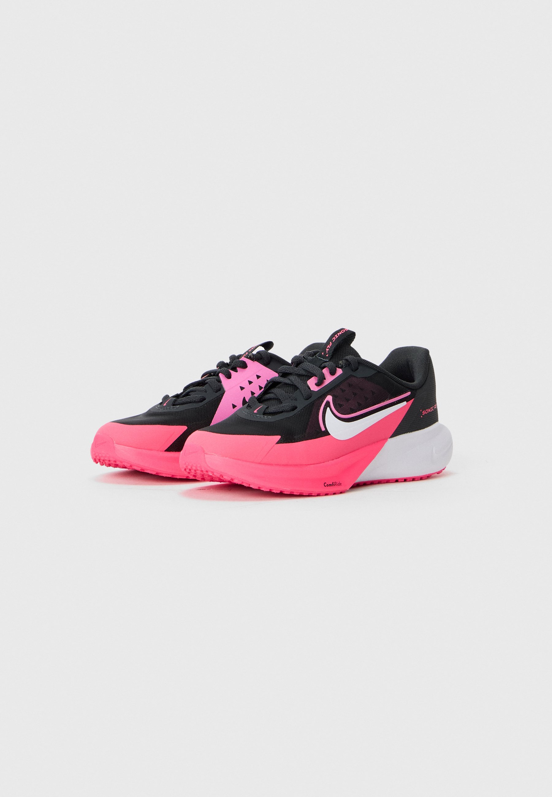 Nike Performance SONIC FLY - Løpesko til landeveiskjørt - off noir/crimson/hyper pink/playful pink