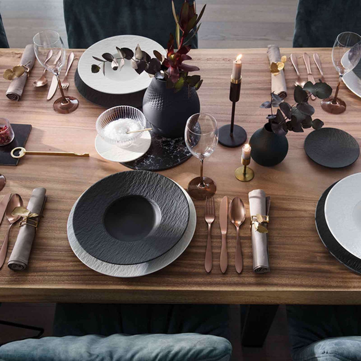 Villeroy & Boch tanjur za tortu “Manufacture Rock” – 1 komad