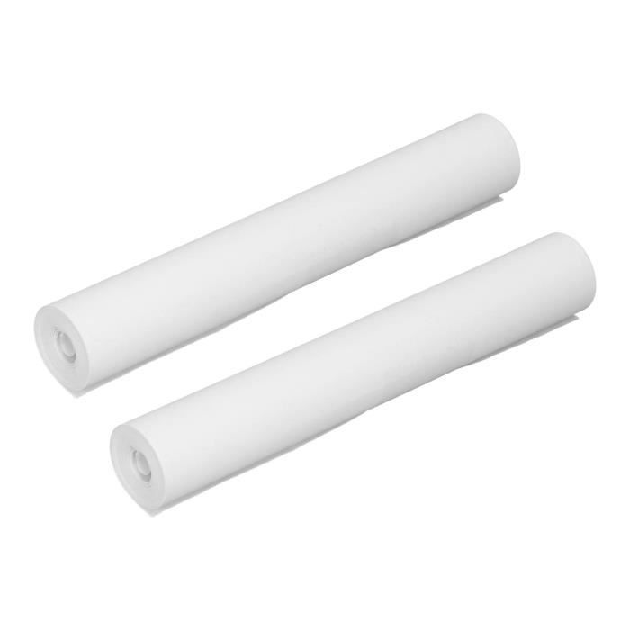 Papel para impresora térmica - SURENHAP - A4 - 2 rollos - 210x30 mm - Compatible con varios modelos