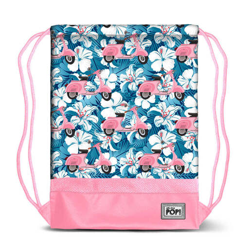 Gymsack Oh My Pop! roze scooter