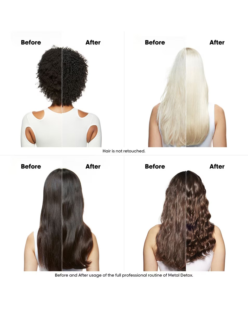 Ulei detoxifiant metalic L'ORÉAL PROFESSIONNEL pentru păr deteriorat și fragil
