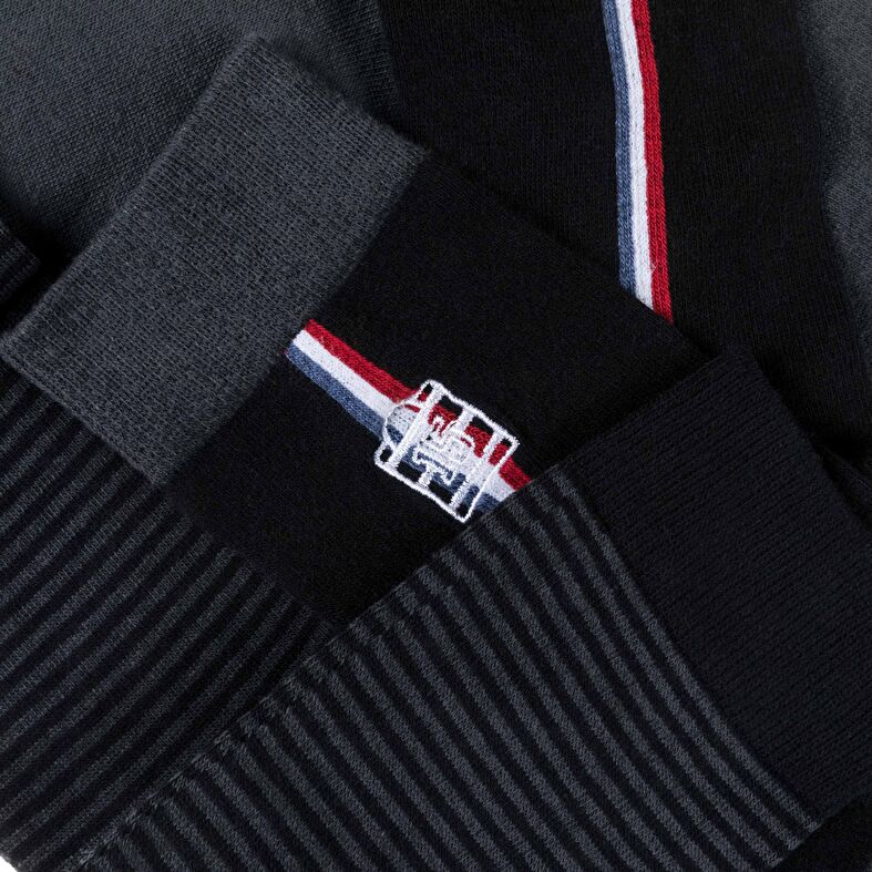 Schwarze Socken und Strumpfhosen für Herren
