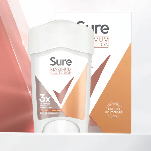 Sure izzadásgátló dezodor stift Max Pro Sport Strength 150ml