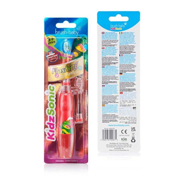 Spazzolino elettrico per bambini Baby Dinosaur KidzSonic®