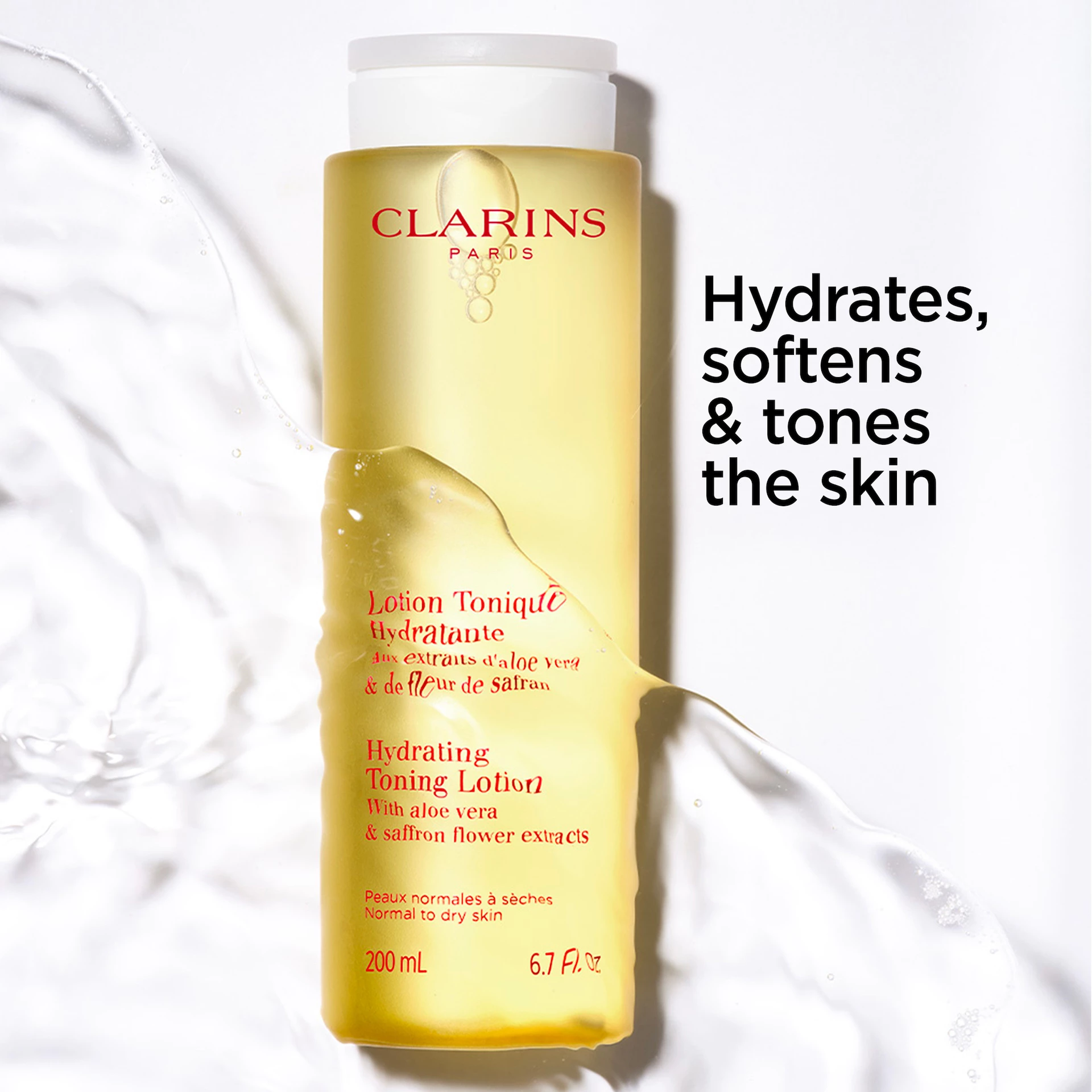 Hidratáló tonizáló testápoló normál és száraz bőrre 200 ml - Clarins