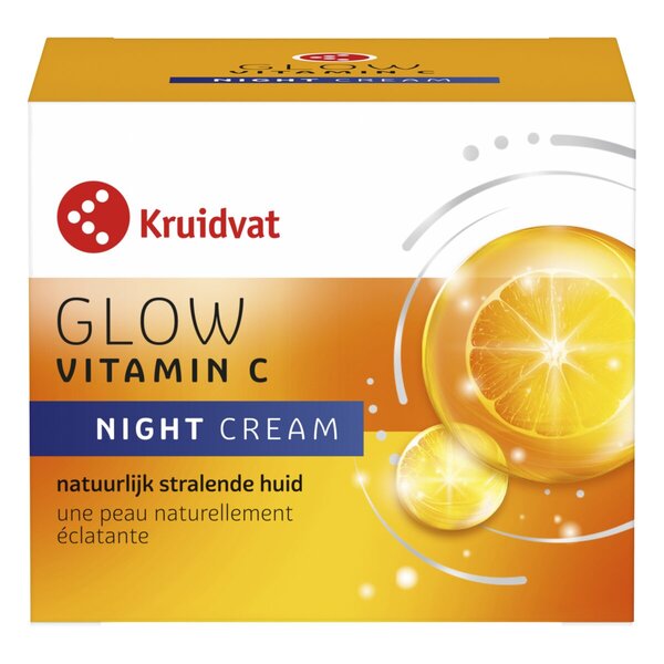 Kruidvat Glow Vitamin C Nattkräm 50 ml