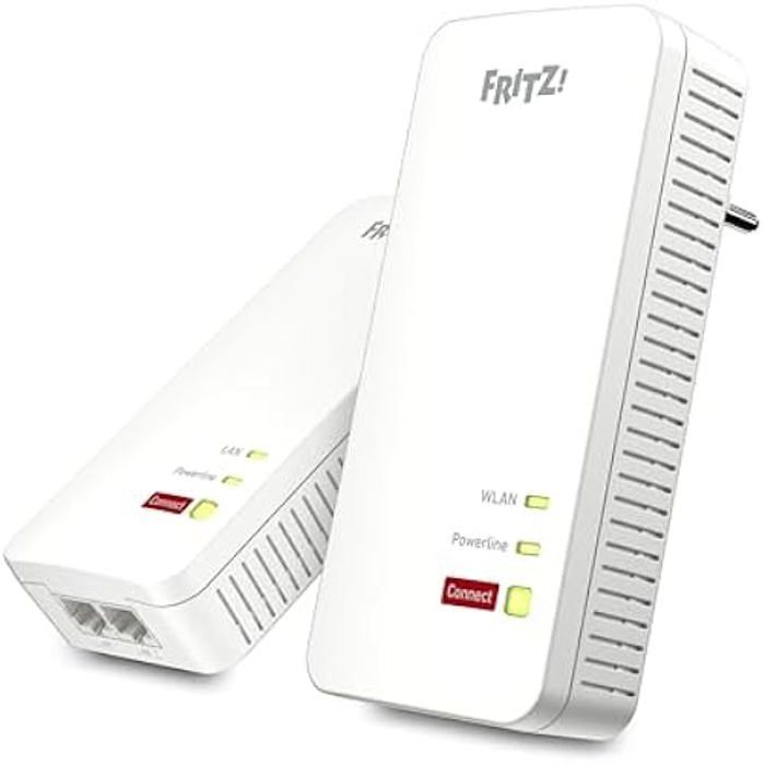 Kit d'extension pour réseau électrique AVM Fritz!Powerline 1240 AX WLAN Set - Wi-Fi 6 - 1200 Mbit/s