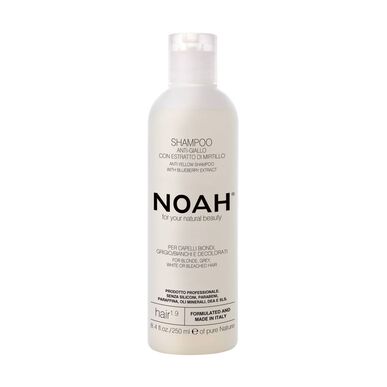 Noah šampon protiv žutila za farbanu kosu, borovnica, 250 ml