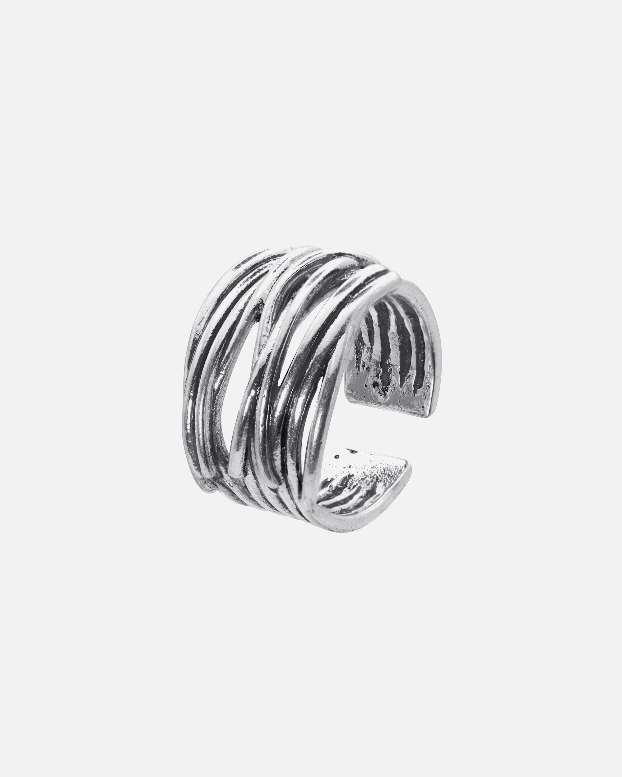 Heideman Bague Mona couleur argentée polie