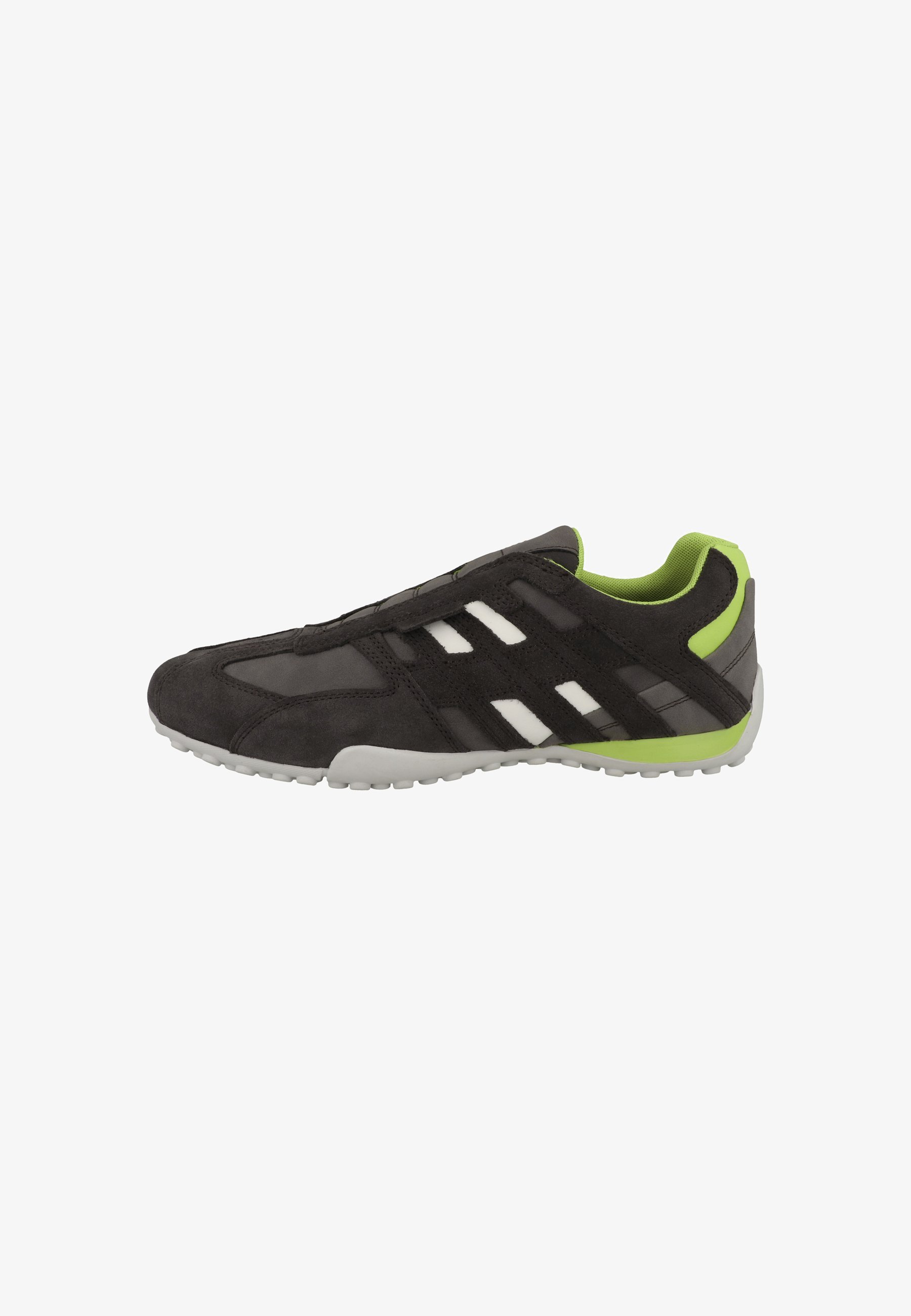 Geox SNAKE - Chaussures sans lacets - vert citron graphite