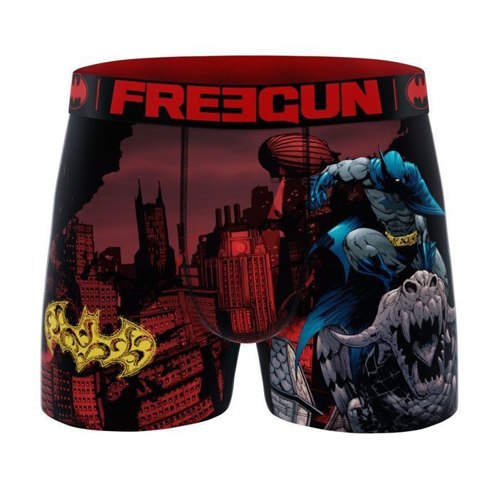 Freegun DC Comics Boys' Boxer Shorts - Blue (Pack of 3)