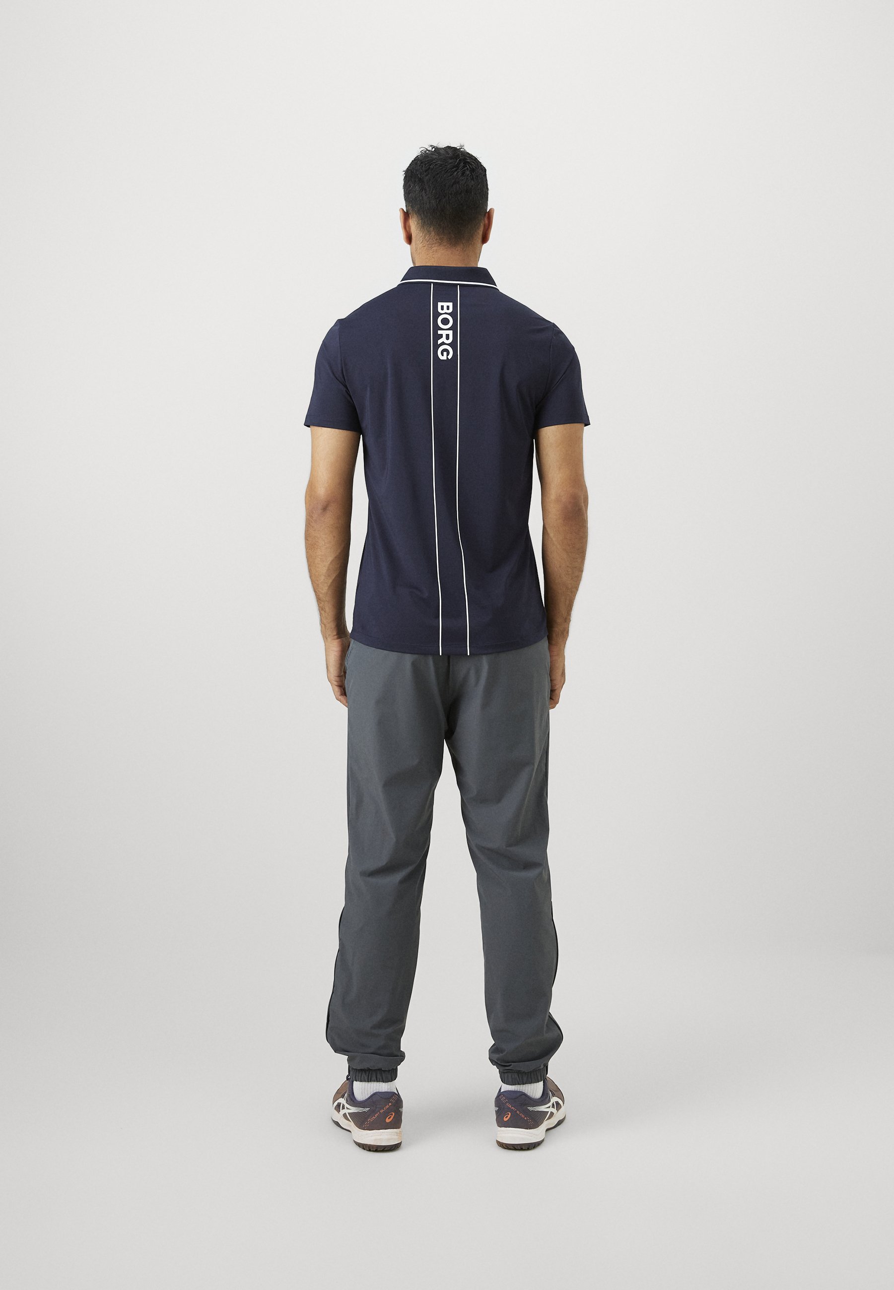 Björn Borg ACE TRACK PANTS - Trainingsbroek - asfalt