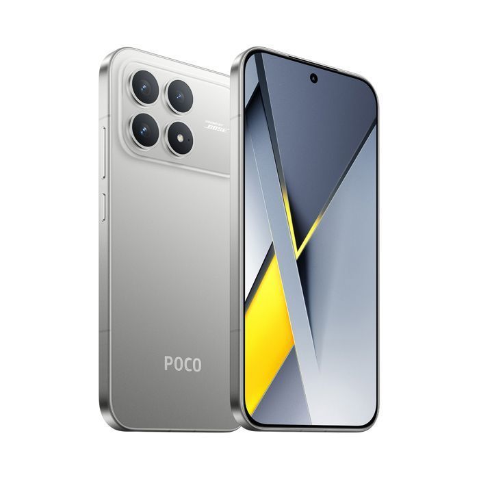 POCO F8 Pro Plata 12GB + 512GB - Procesador Snapdragon® 8 Elite de última generación, pantalla AMOLED HyperRGB POCO de 6,59