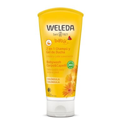 Weleda Calendula-suihkugeelishampoo 200 ml 200 ml