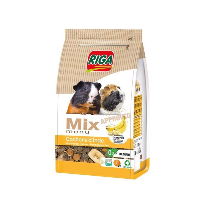 Riga Extrudés - Granulés pour cochons d'Inde adultes sans allergènes, 800 g