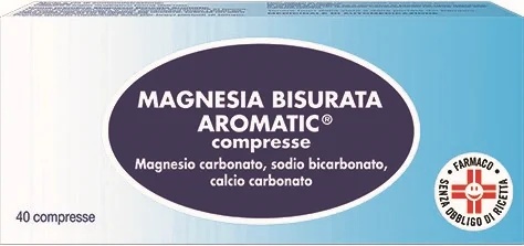 GSK Bisured Magnesia Aromatic 40 tabletten