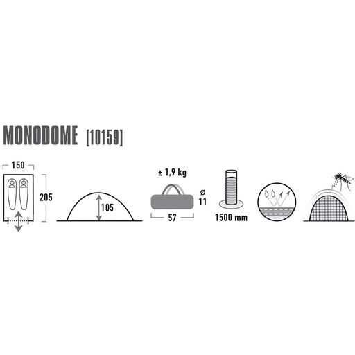  High Peak Monodome PU stan