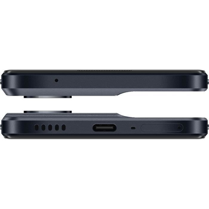 Smartphone - OPPO - Reno8 - 256 GB - 5G - Negro brillante - Cámara trasera dual