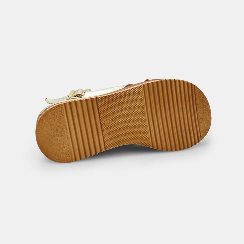 BATA ženske kožne sandale s platformom