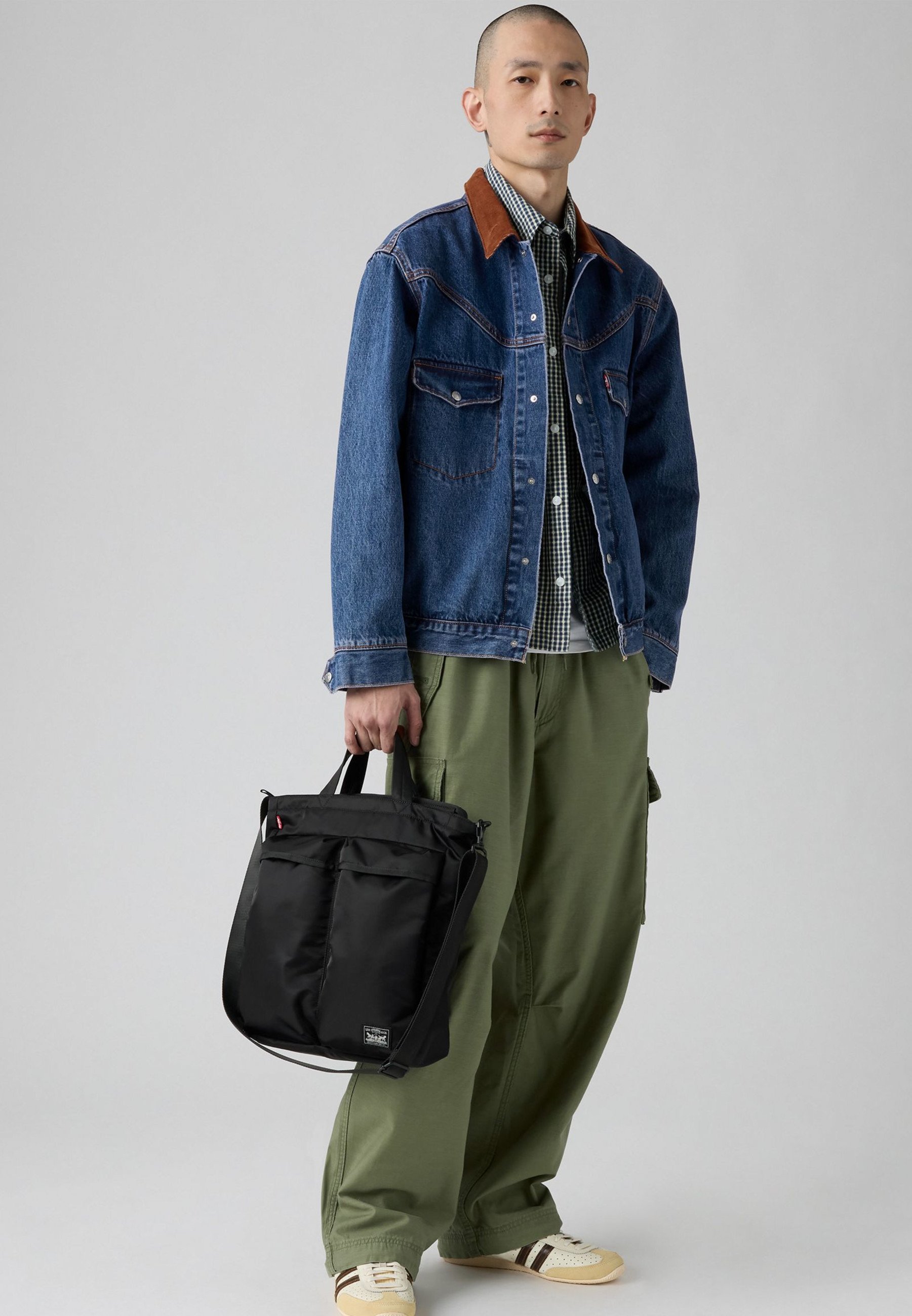 Sac cabas unisexe Levi's® Mission Bay - Caviar