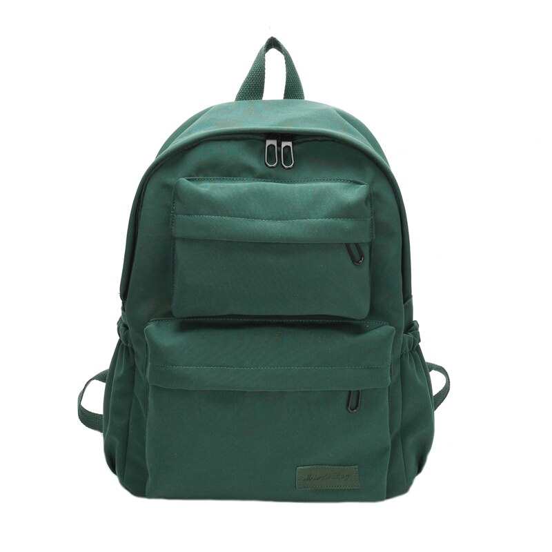Nouveau sac à dos imperméable en nylon pour femmes, multi-poches, grand format, idéal pour les voyages, l'école et les adolescentes.