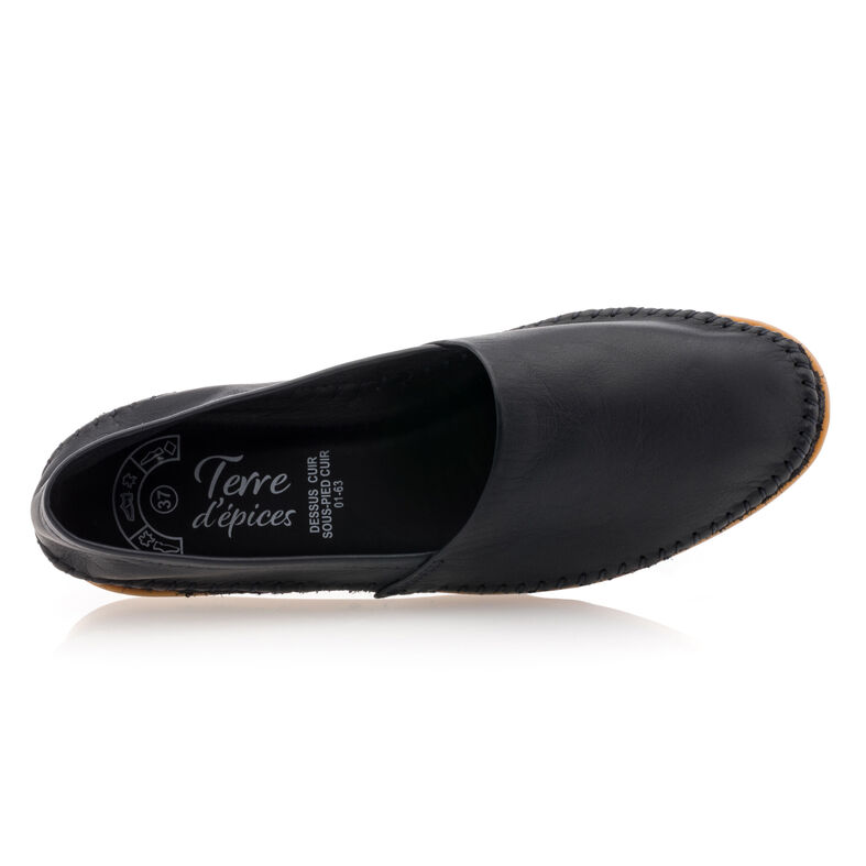 Blaue Damen-Loafer/Bootsschuhe