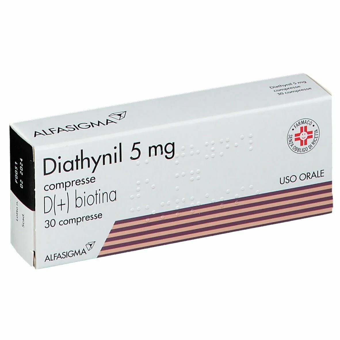 ALFASIGMA Diathynil 5 mg D(+) Biotin 30 Tabletten Seborrhoische Dermatitis