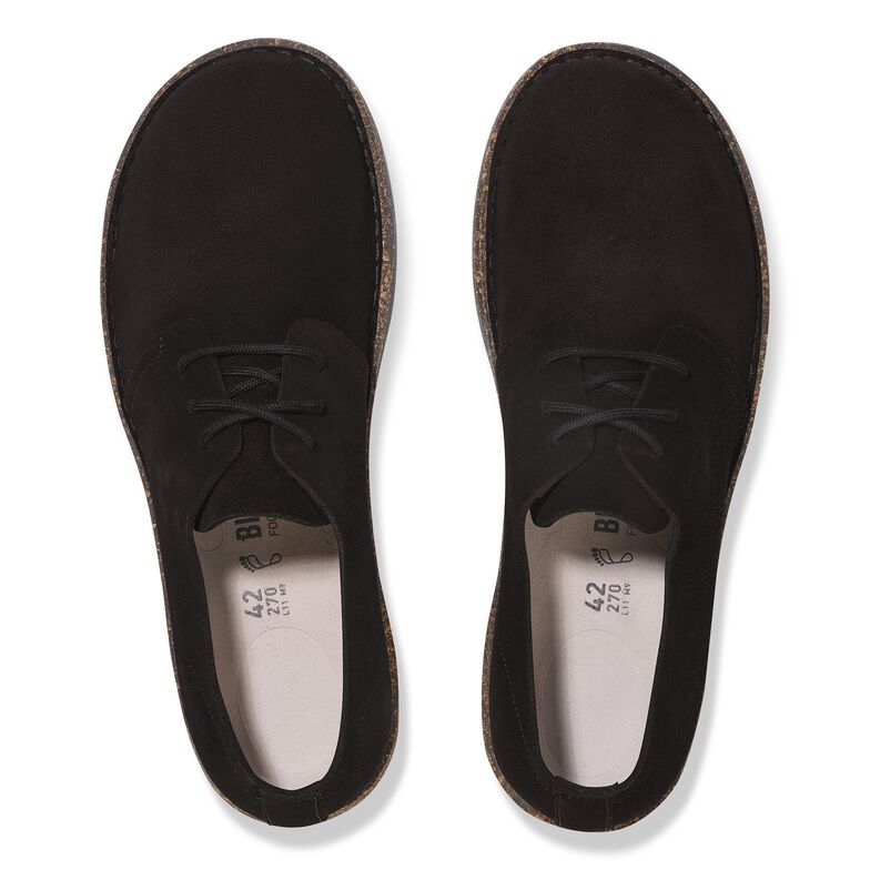 Uppsala Low Pelle scamosciata - Black Black