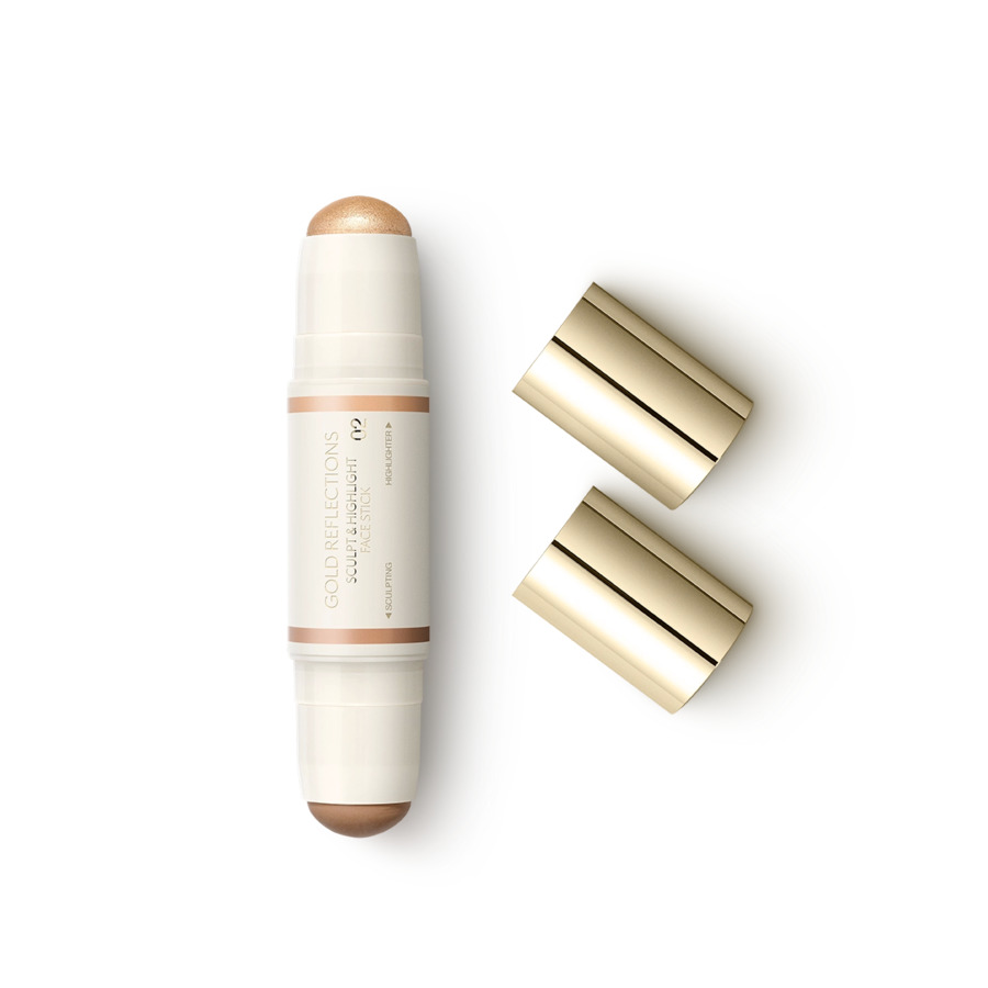 GOLD REFLECTIONS SCULPTURE & HIGHLIGHT LICE STICK 02 Medium & Gold