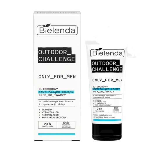 Bielenda Only For Men Outdoor Challenge outdoorowy nawilżająco-kojący krem do twarzy 50 ml