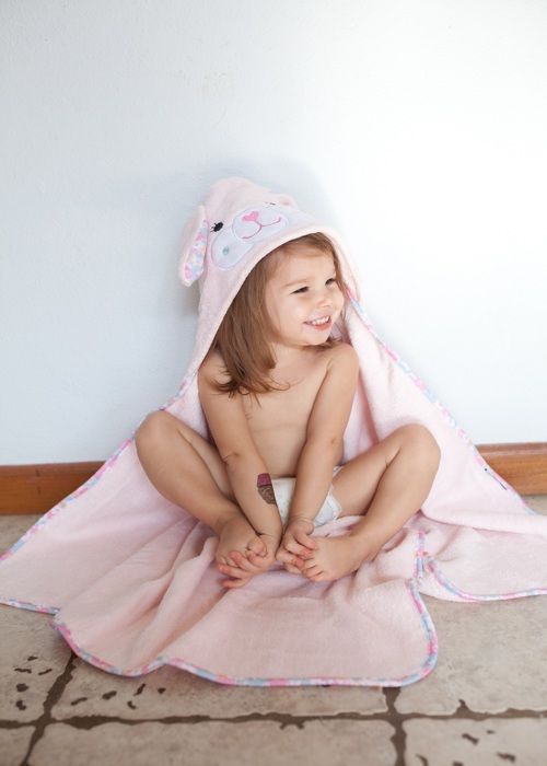 Serviette b?b? Beatrice le lapin