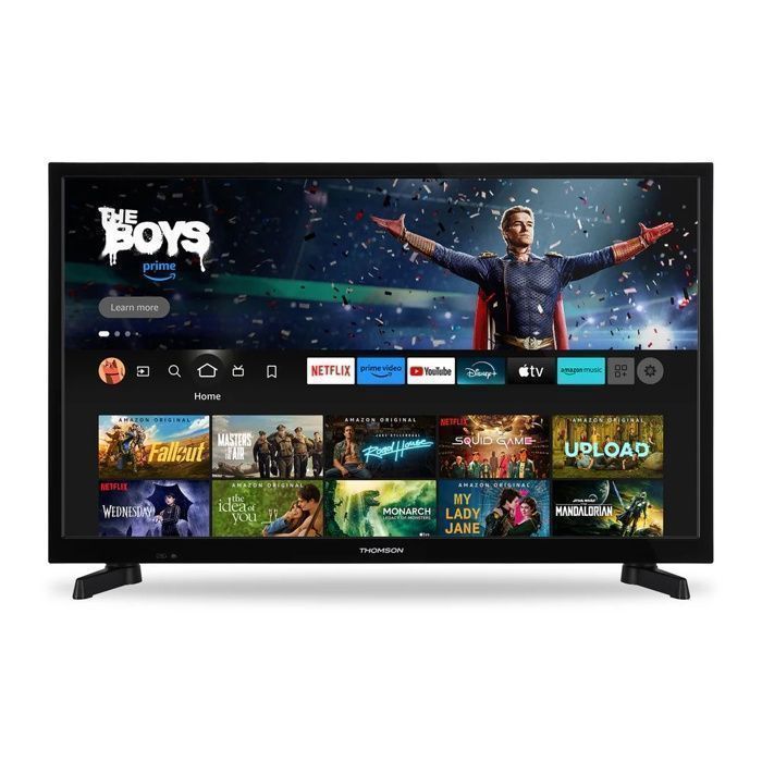 Thomson 24-tommer (60 cm) HD LED Fire TV med Alexa stemmestyring, HDMI, USB, AV-indgang, CI+, USB – 24HF2S35