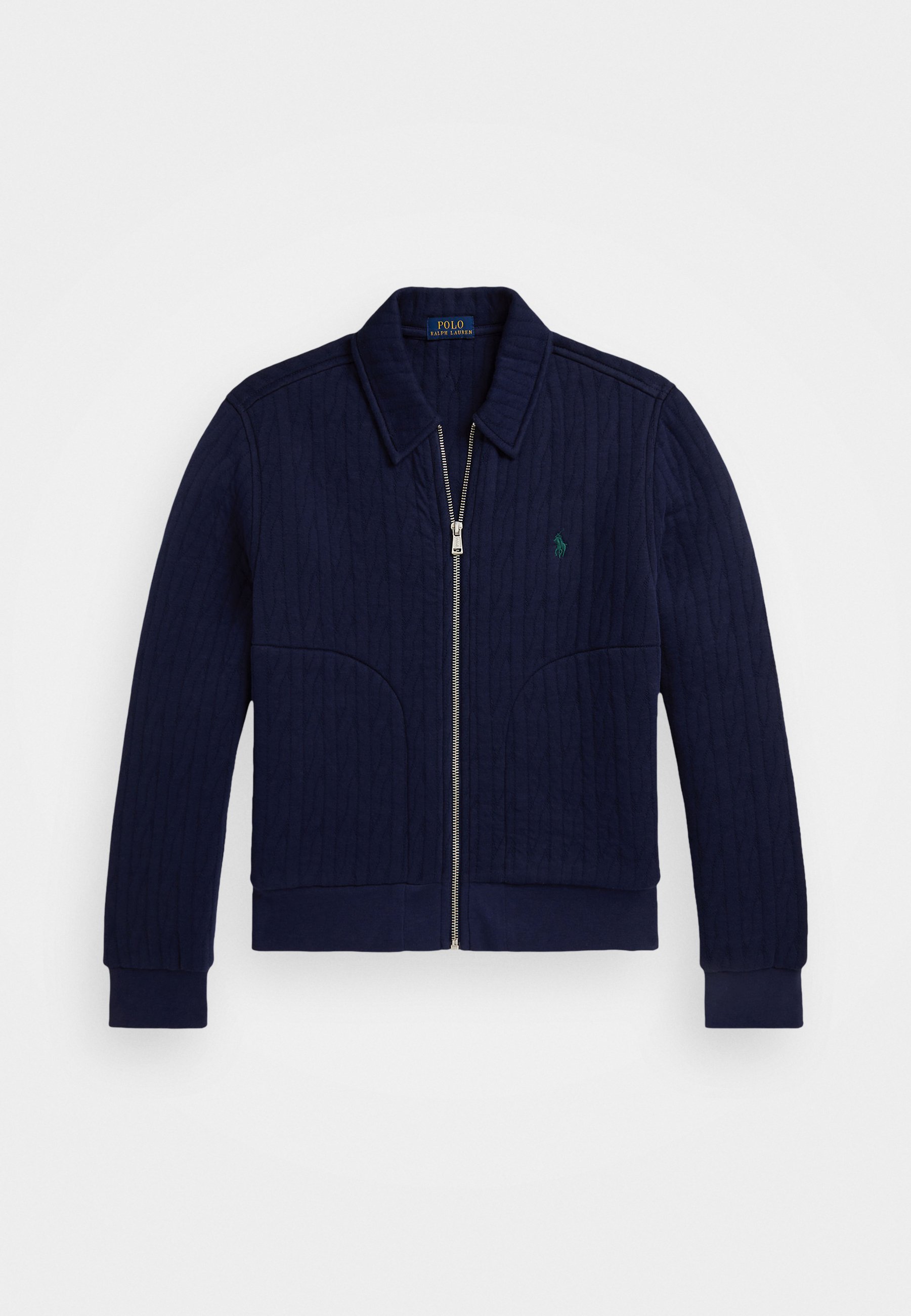 Polo Ralph Lauren kabeldoorgestikte jas - vest - verfijnd marineblauw/c5964