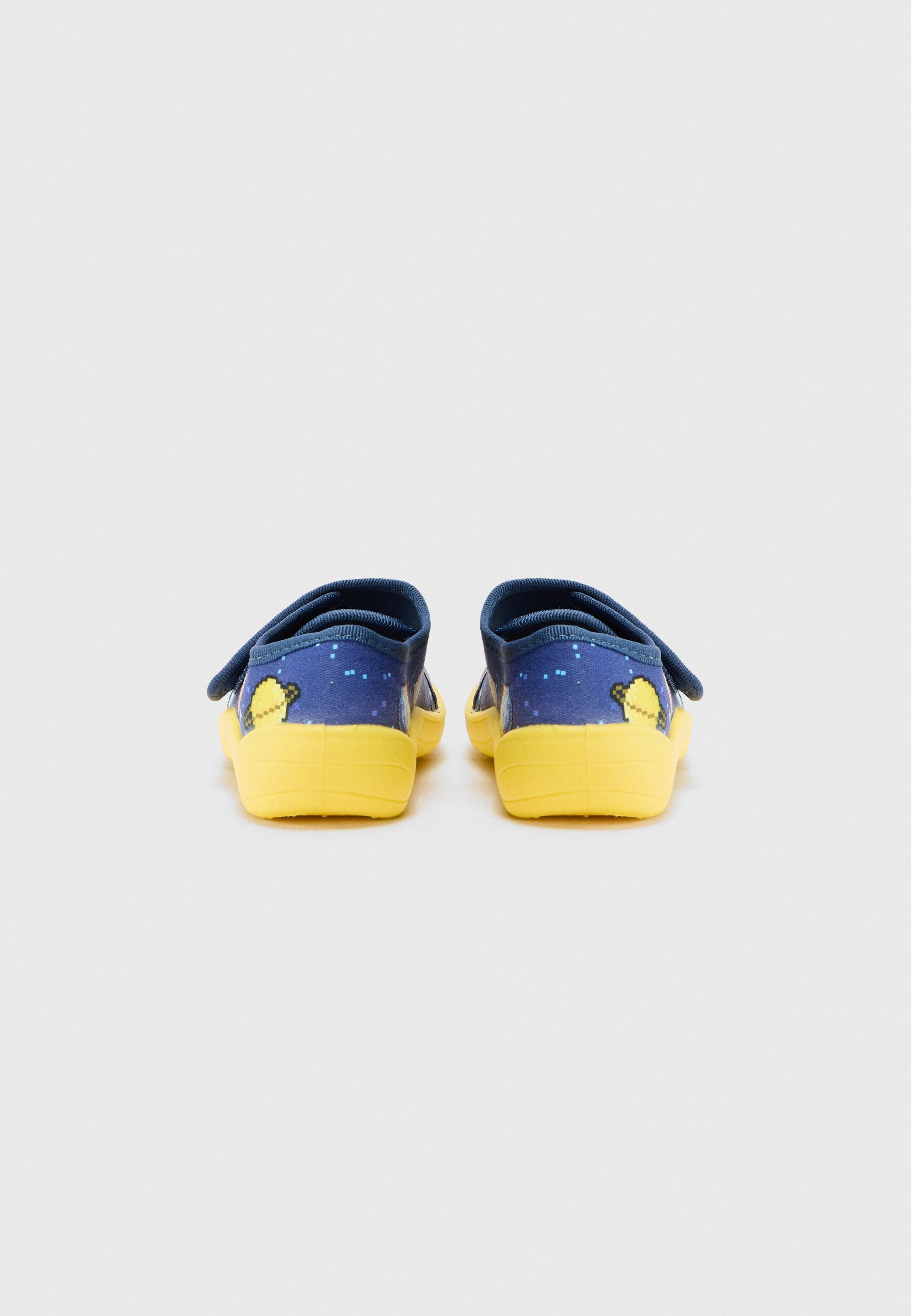 LICO UNISEX - Slippers - marineblauw/geel