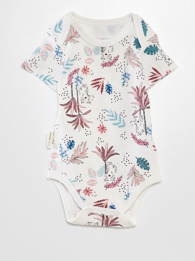 Conjunto de 2 bodys 'Petit Béguin' - ROSA